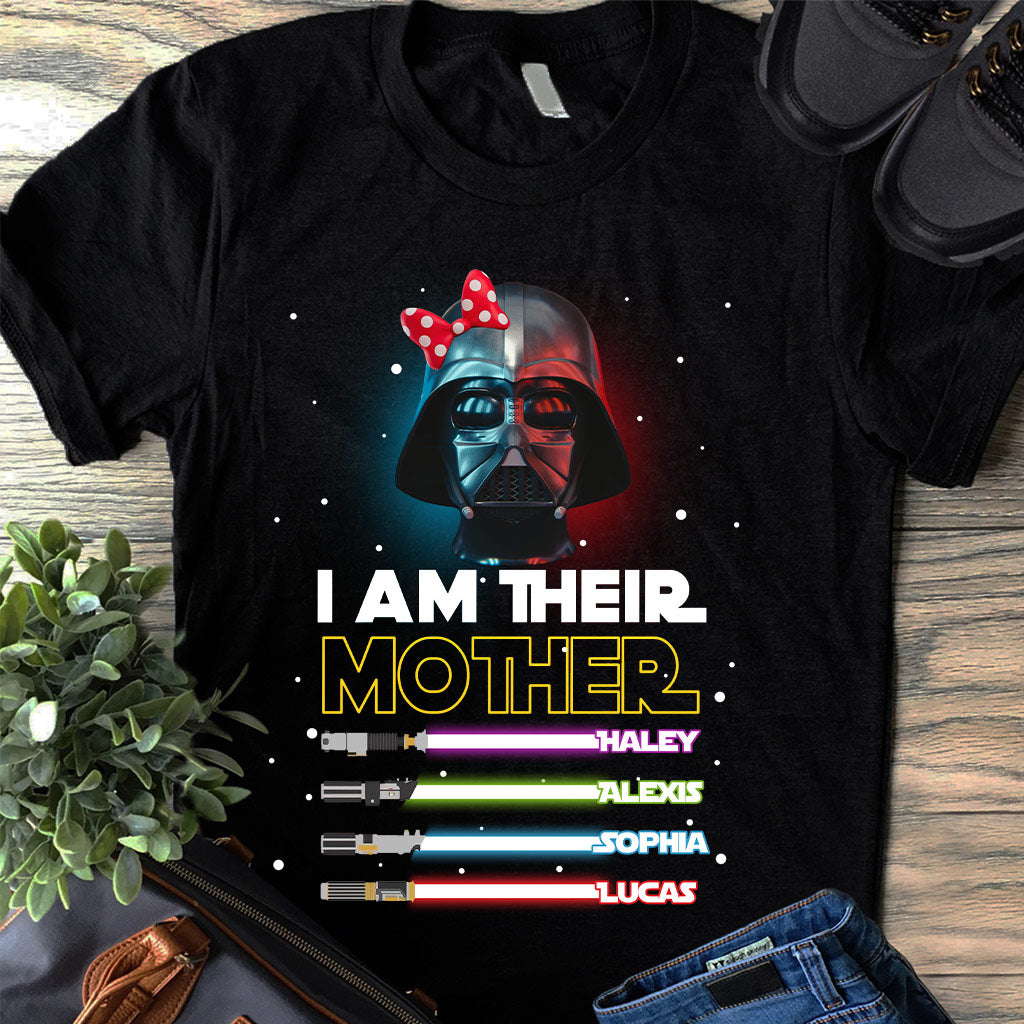 I Am Their Mother - Personalized The Force T-shirt and Hoodie