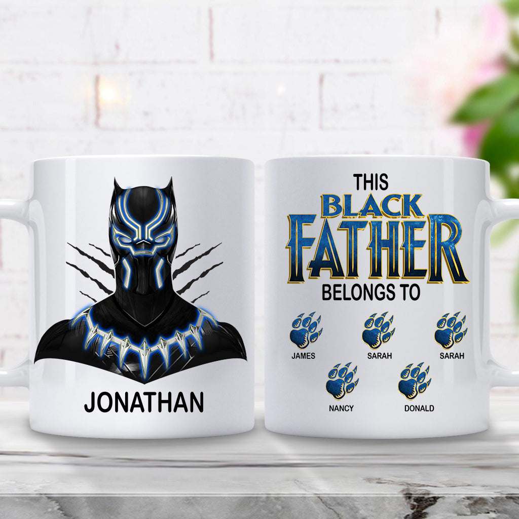 Black Father - Personalized Marvelous Universe Mug