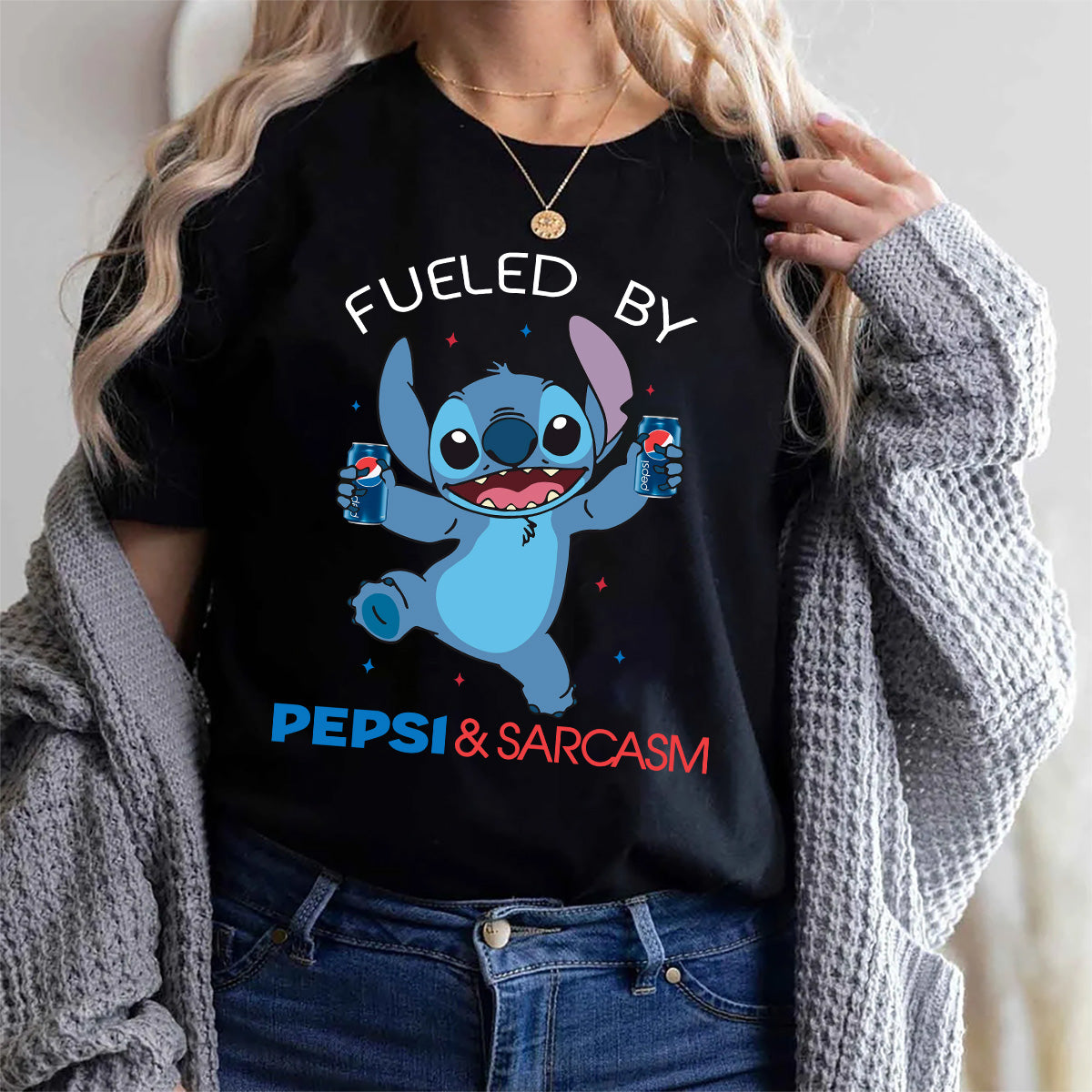 Fueled By Blue Soft Drink T-shirt and Hoodie