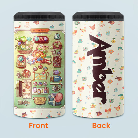 Inventory - Personalized Monster Trainer Can Cooler
