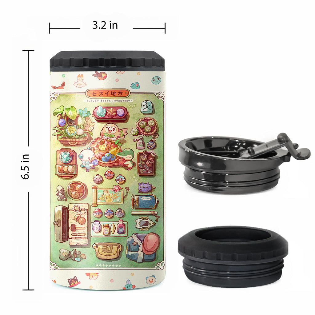 Inventory - Personalized Monster Trainer Can Cooler