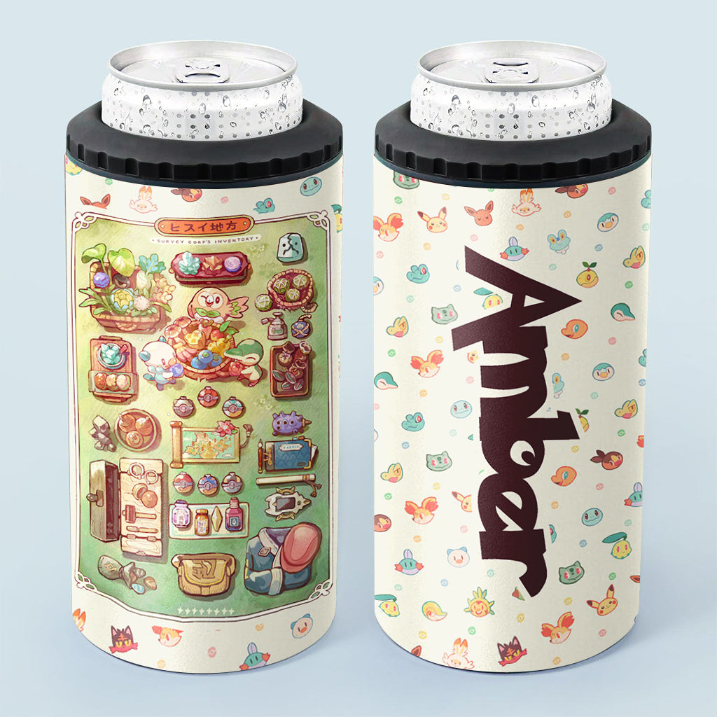 Inventory - Personalized Monster Trainer Can Cooler