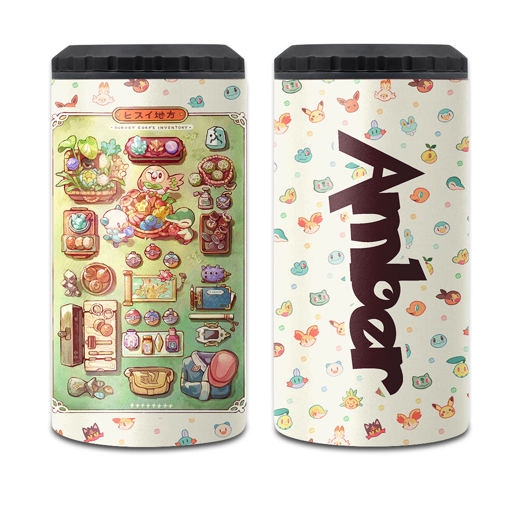 Inventory - Personalized Monster Trainer Can Cooler