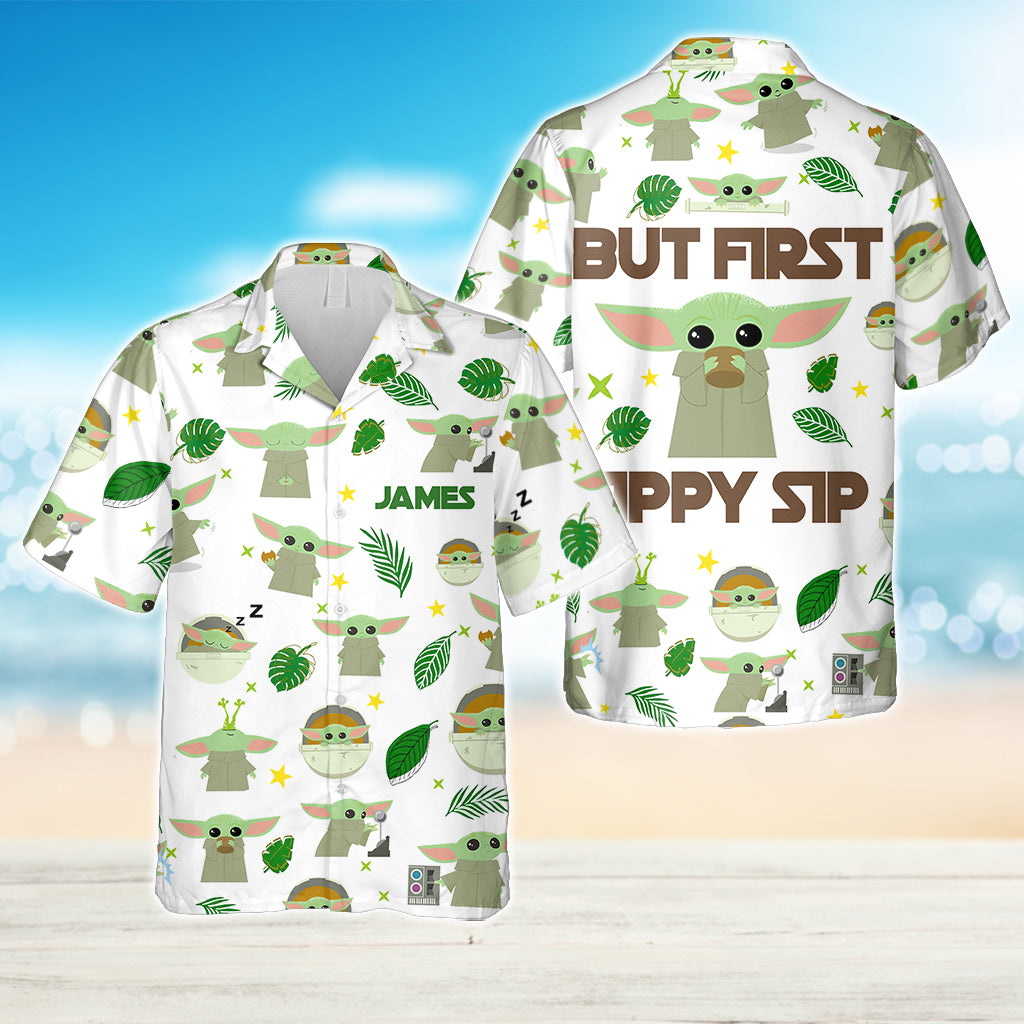 My Sippy Sip Shirt - Personalized The Force Hawaiian Shirt