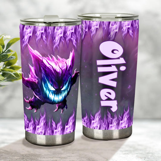 Sip From The Shadows - Personalized Monster Trainer Tumbler