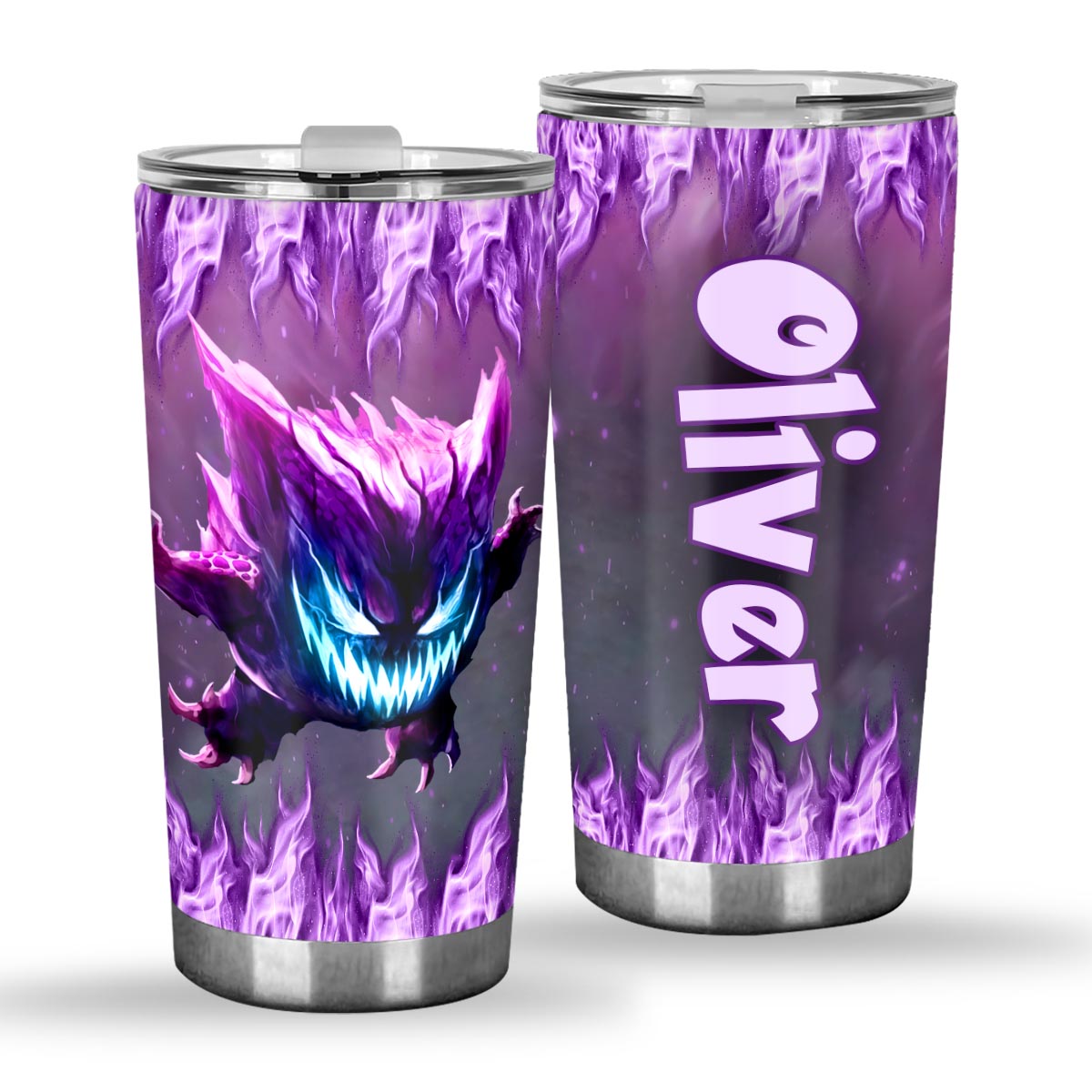 Sip From The Shadows - Personalized Monster Trainer Tumbler