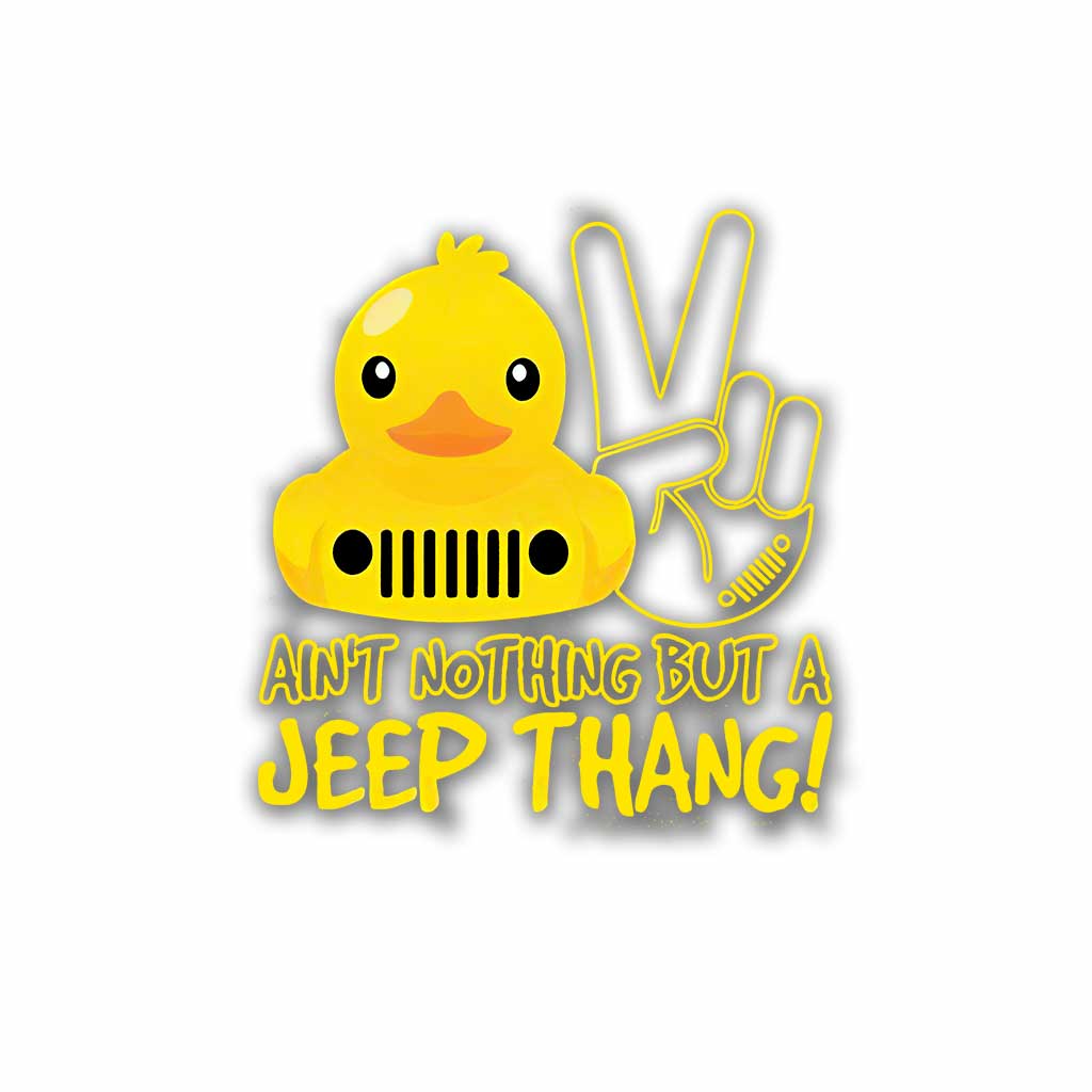 Ain't Nothin' But A Jp Thang - Halloween Car Decal Full