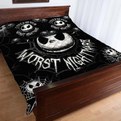 I Could Be Your Worst Nightmare Quilt Set