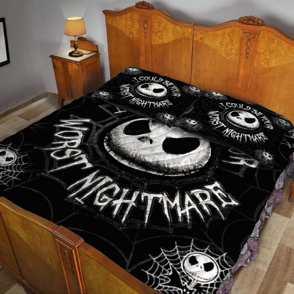 I Could Be Your Worst Nightmare Quilt Set