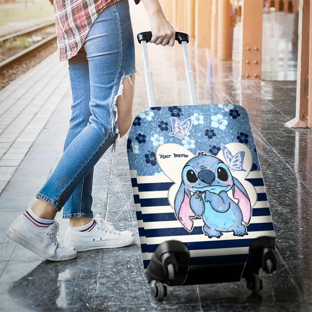 Adventure Awaits - Personalized Ohana Luggage Cover