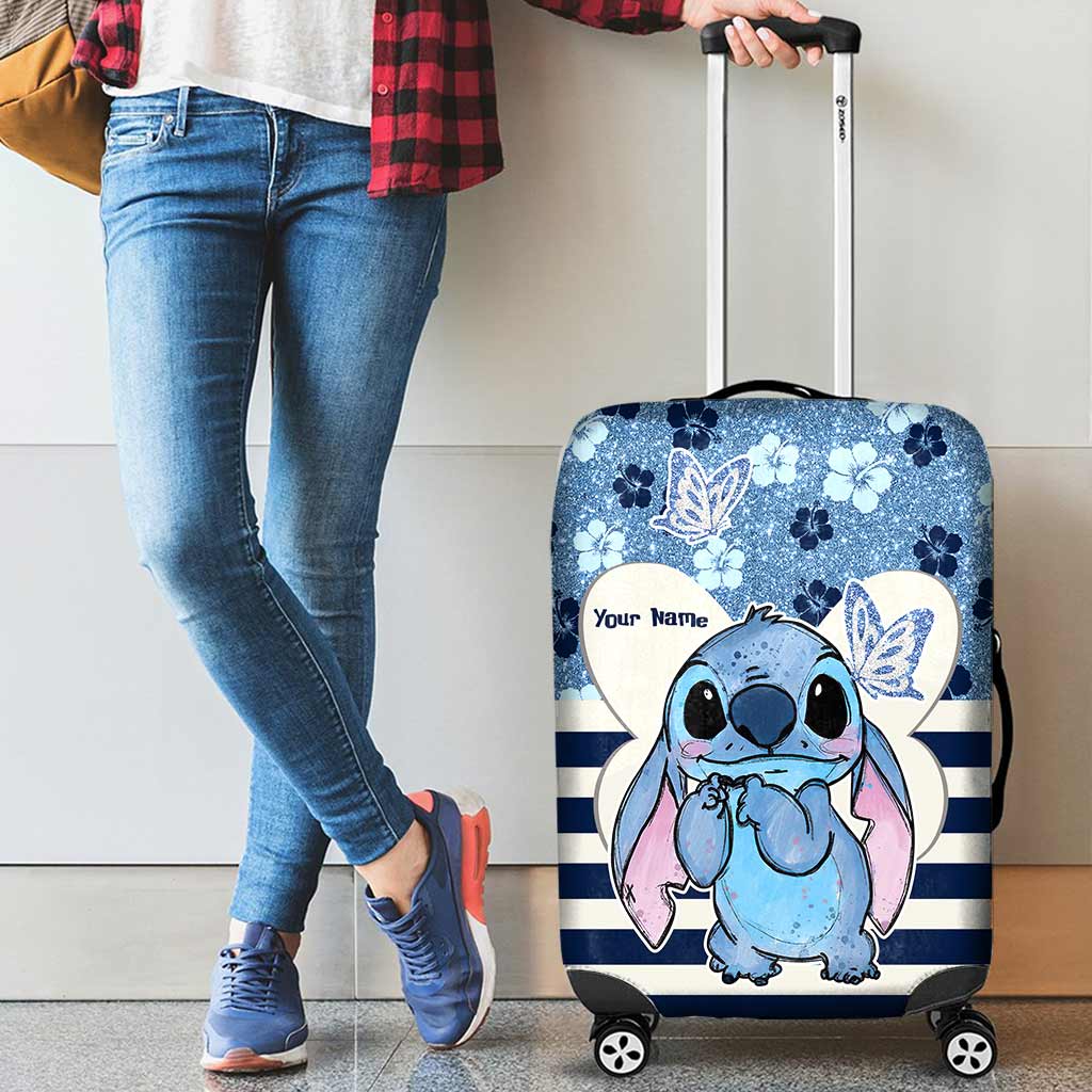 Adventure Awaits - Personalized Ohana Luggage Cover