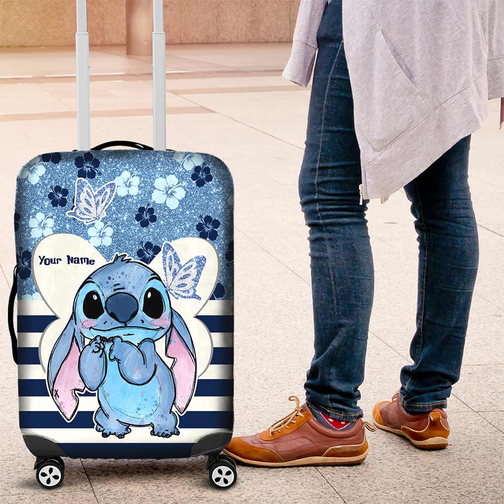 Adventure Awaits - Personalized Ohana Luggage Cover