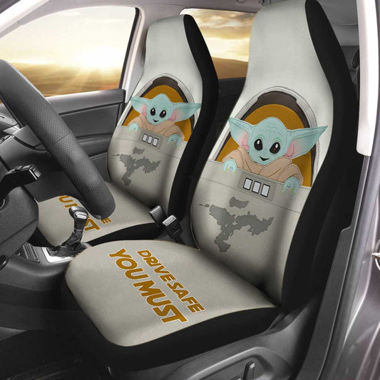 Drive Safe You Must - The Force Seat Covers