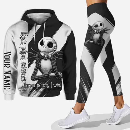 Rock Paper Scissors Nightmare - Personalized Hoodie And Leggings