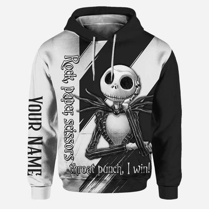 Rock Paper Scissors Nightmare - Personalized Hoodie And Leggings