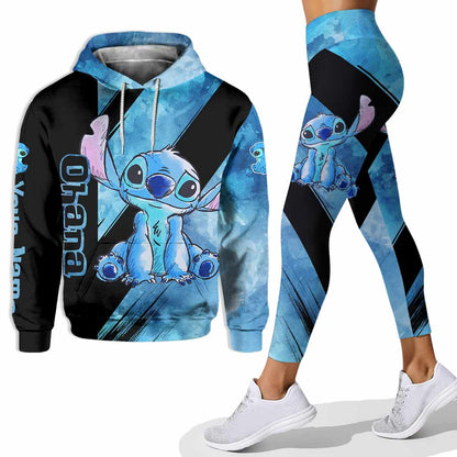 Love Ohana - Personalized Hoodie And Leggings