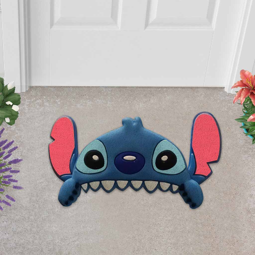 Ohana Means Family - Shaped Doormat