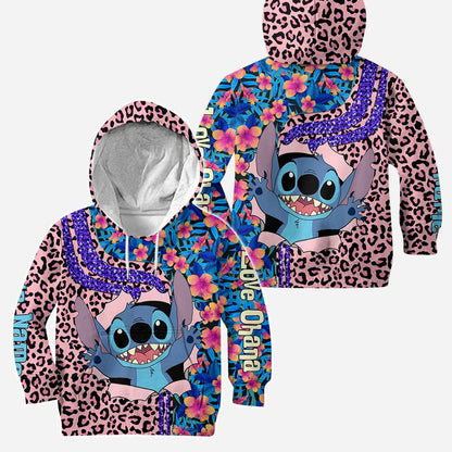 Love Ohana - Personalized Hoodie and Leggings