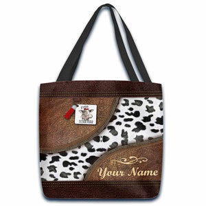 Crazy Mother Heifer - Cow Personalized  Tote Bag