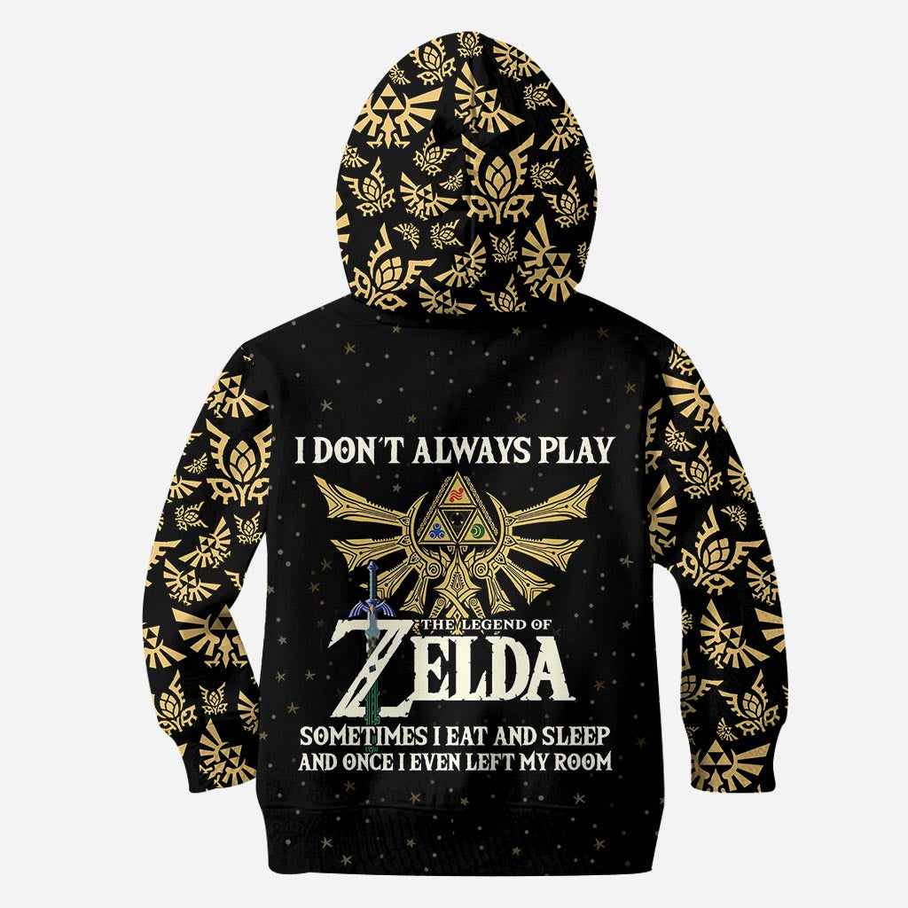 I Don't Always Play - Personalized The Hero's Legend All Over Shirt