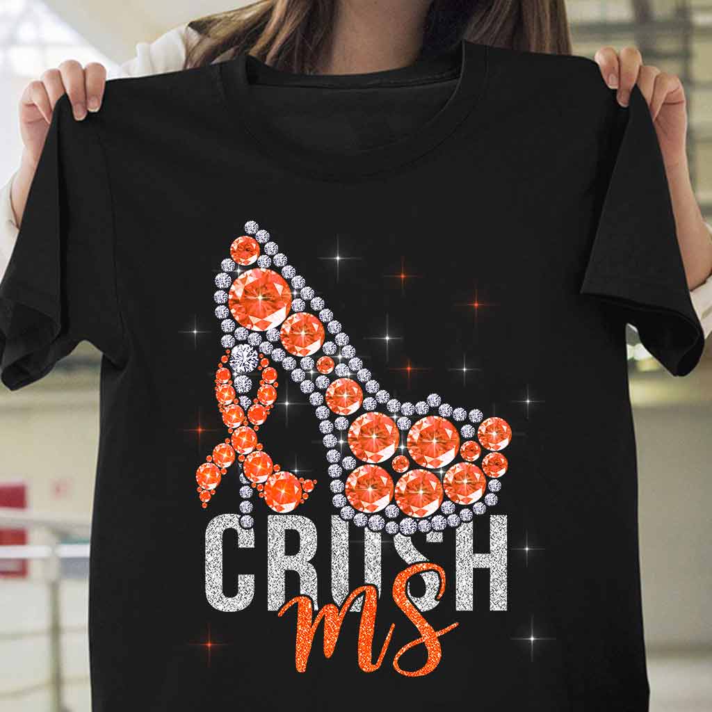 Crush MS High Heel - Multiple Sclerosis Awareness T-shirt and Hoodie 112021