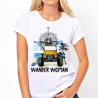 Wander Woman Car - T-shirt and Hoodie 112021