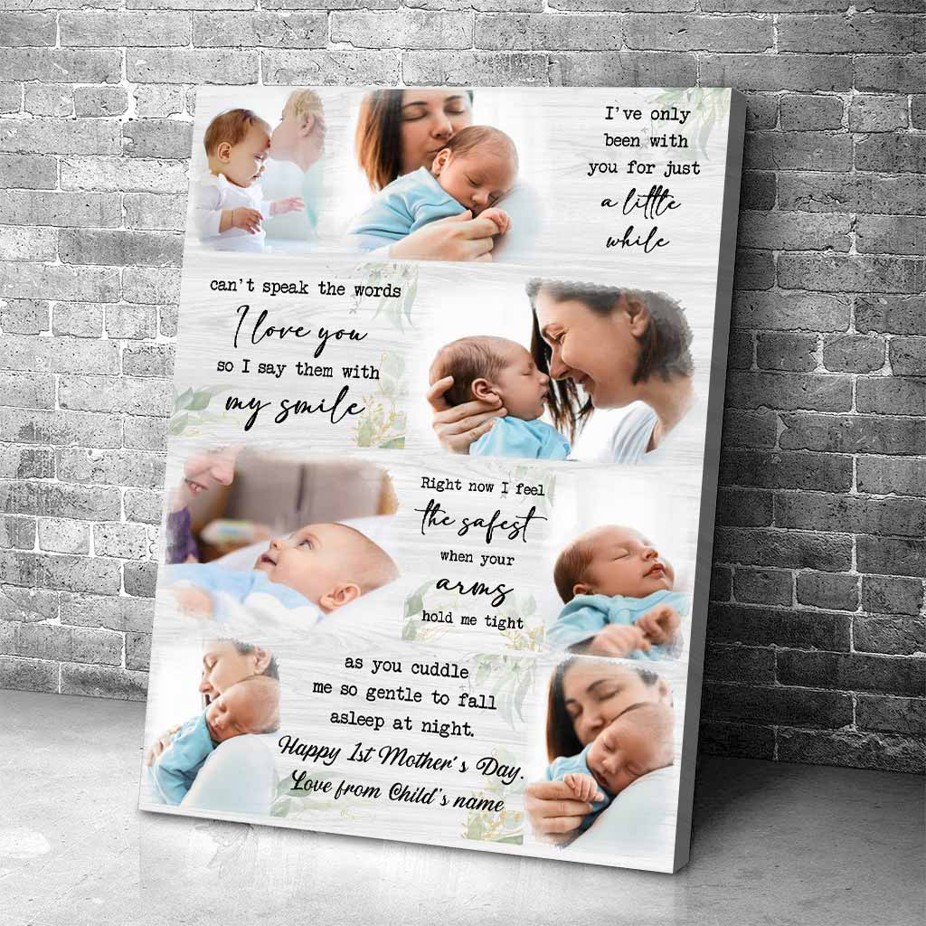 I've Only Been With You For A Little While - Personalized Mother's Day Poster