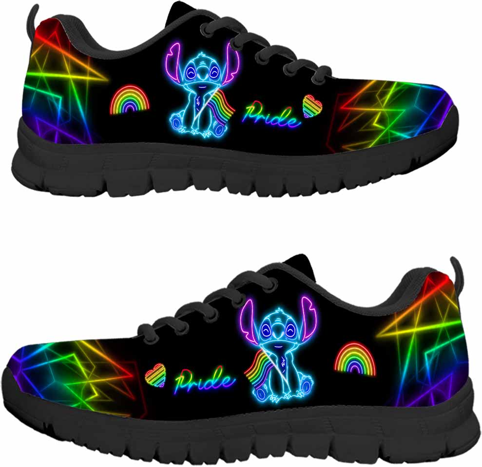 Rainbow Pride - Personalized LGBT Support Sneakers
