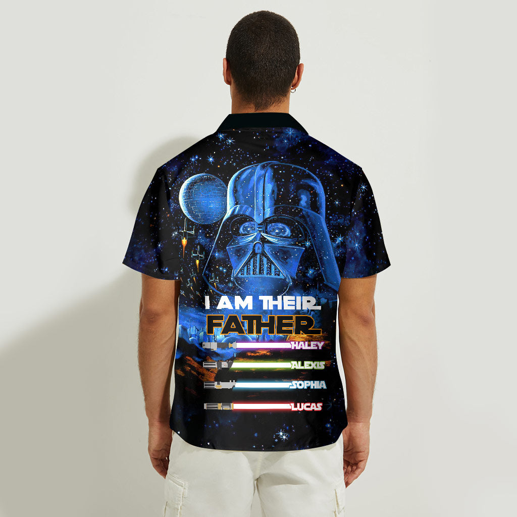 I Am Their Father - Personalized Father's Day Hawaiian Shirt