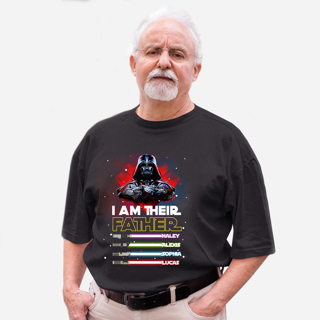 I Am Their Father - Personalized Father T-shirt and Hoodie