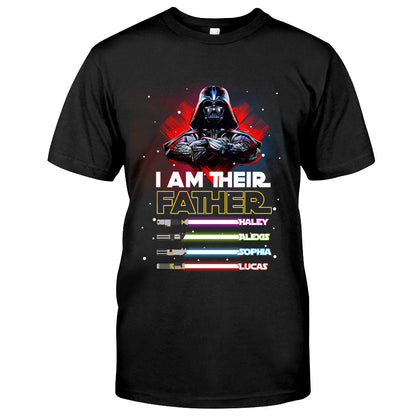 I Am Their Father - Personalized Father T-shirt and Hoodie