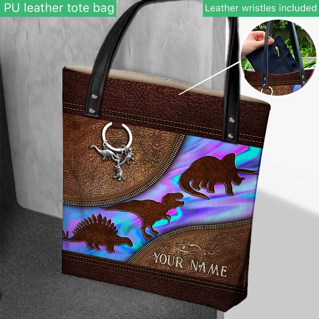 Dinosaur Personalized Tote Bag