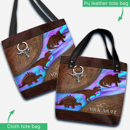 Dinosaur Personalized Tote Bag