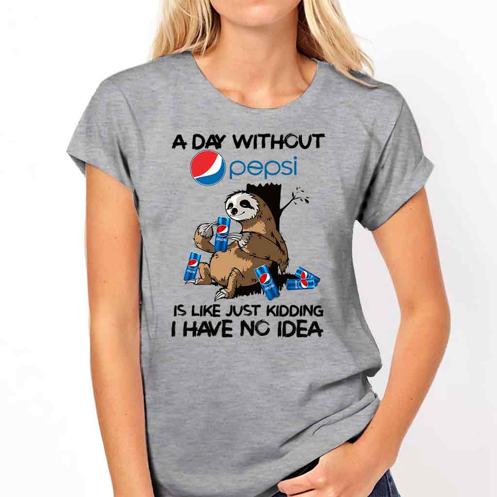 A Day Without Blue Soft Drink T-shirt and Hoodie