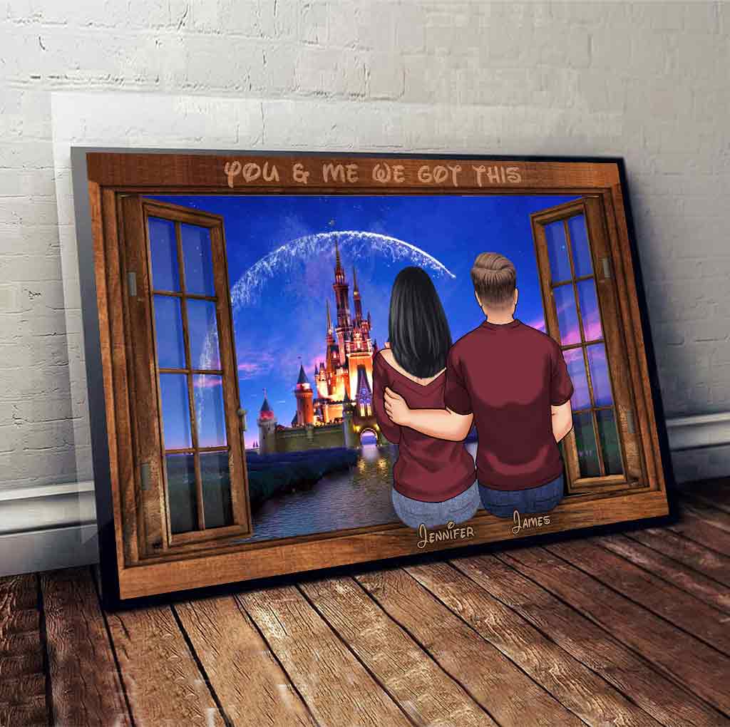 You & Me - Personalized Couple Canvas and Poster