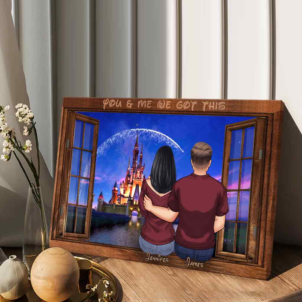 You & Me - Personalized Couple Canvas and Poster