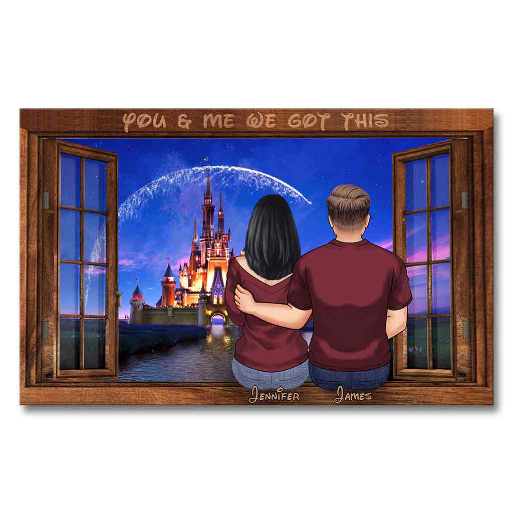 You & Me - Personalized Couple Canvas and Poster