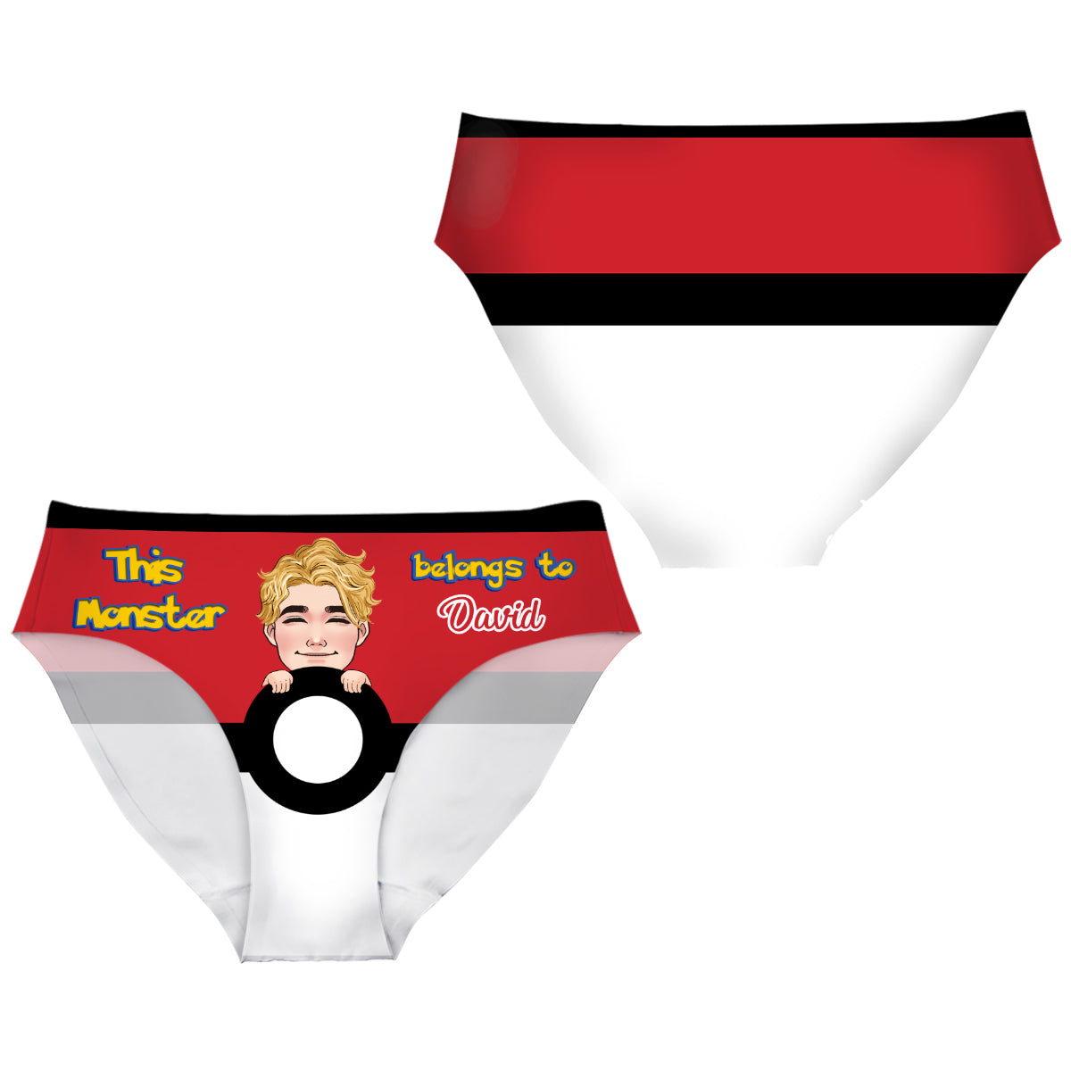 It’s Mine - Personalized Monster Trainer Women Briefs & Men Boxer Briefs