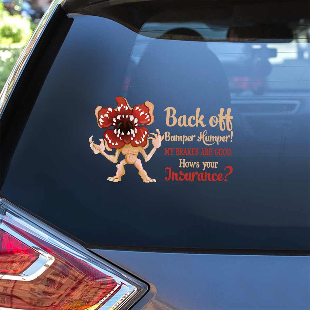 Back Off - Stranger Things Decal Full