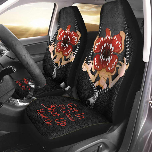 Get In Sit Down - Stranger Things Seat Covers