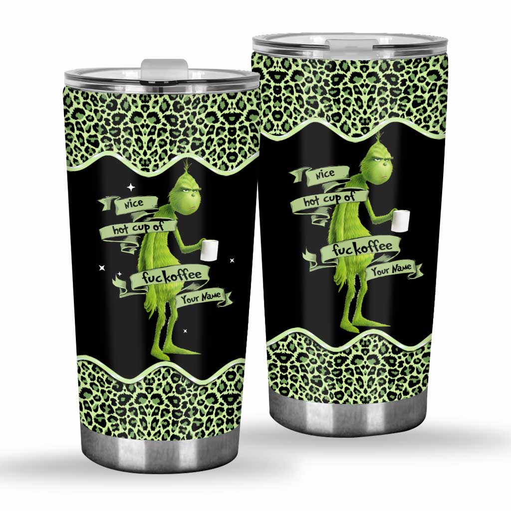 Nice Hot Cup - Personalized Stole Christmas Tumbler