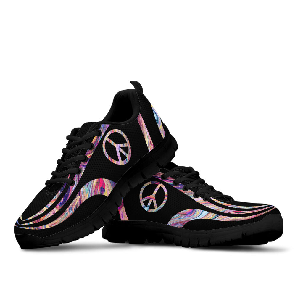 Colorful Background Hippie Sneakers 0622
