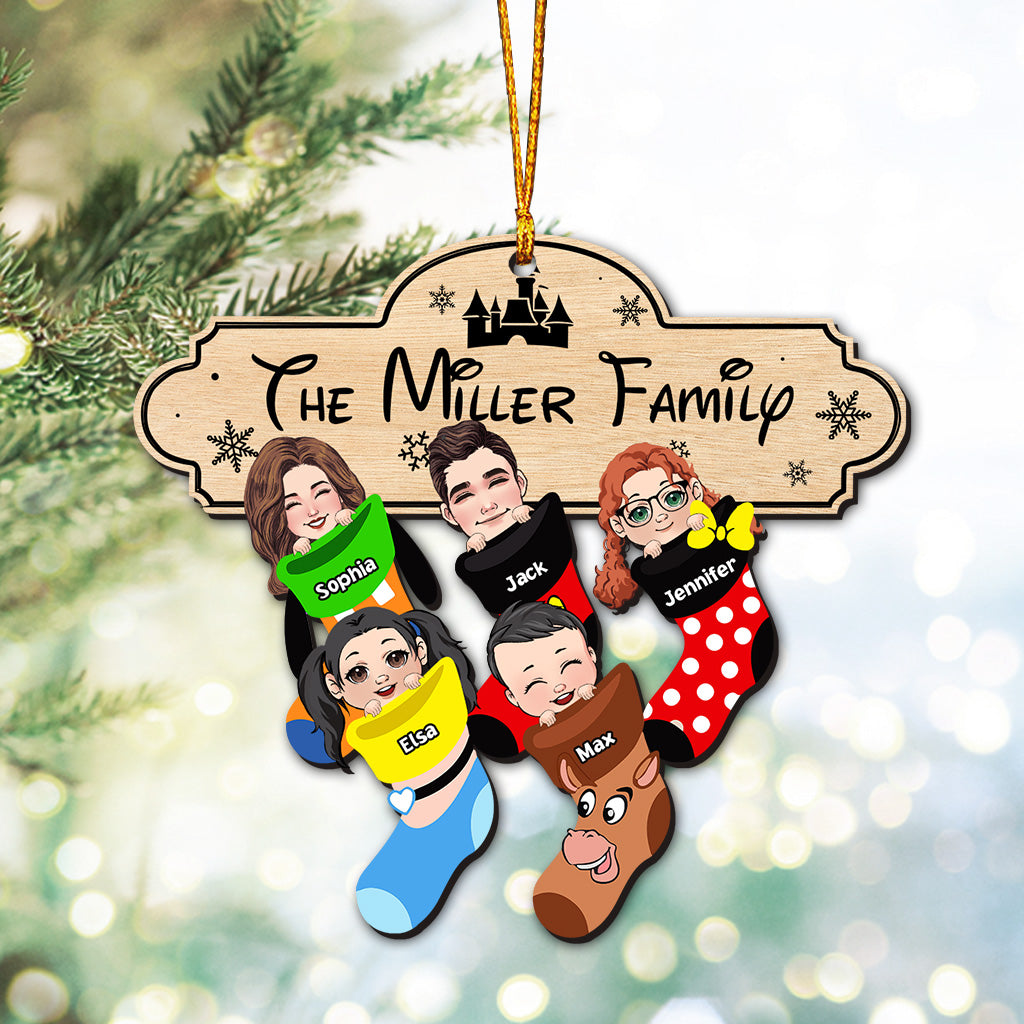 A Magical Christmas - Personalized Mouse Ornament