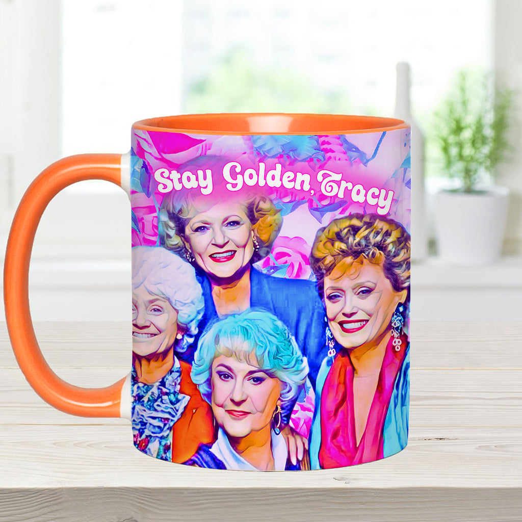 Stay Golden - Personalized Accent Mug