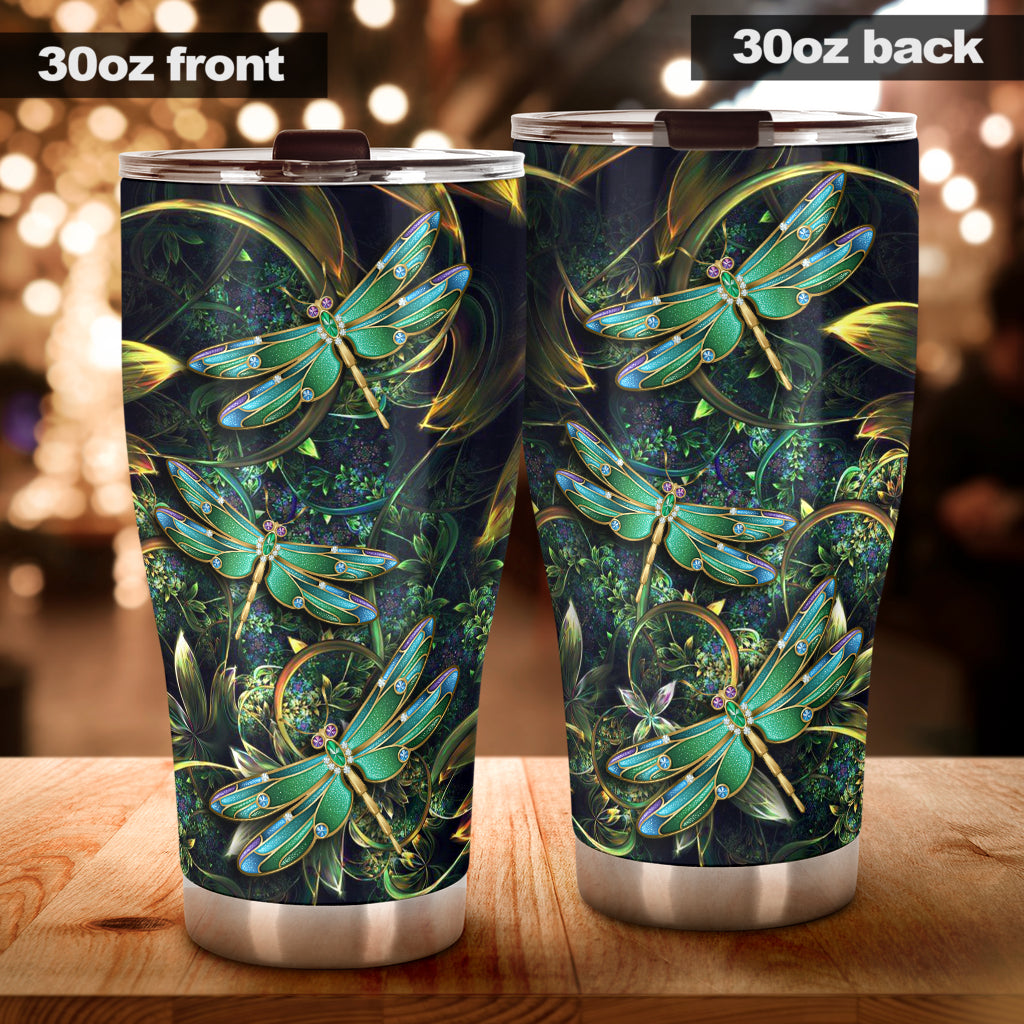 Magic Dragonflies Dragonfly Tumbler 0622