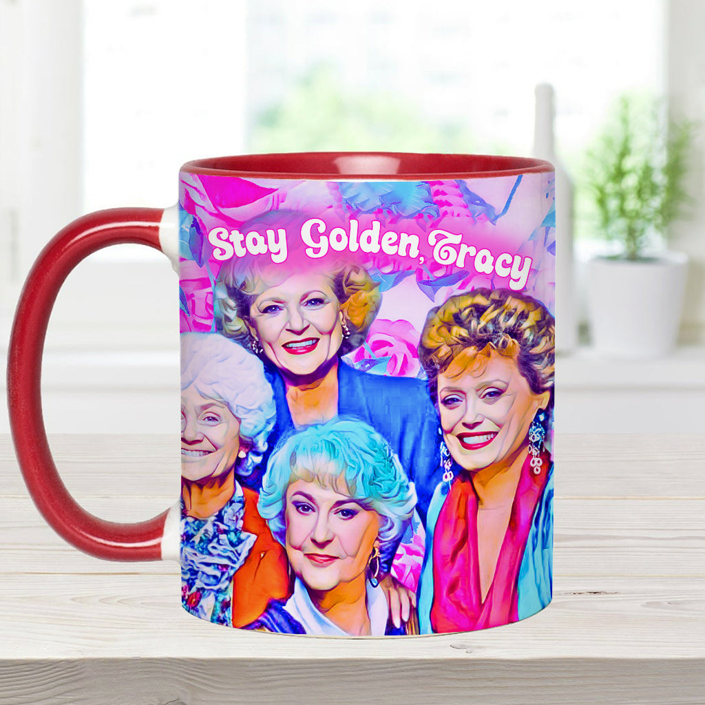 Stay Golden - Personalized Accent Mug