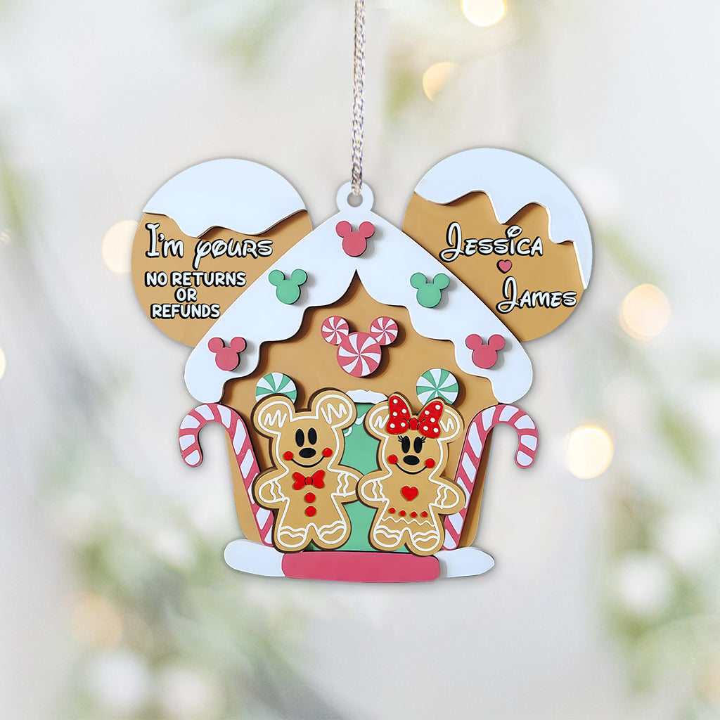 I'm Yours - Personalized Mouse Ornament