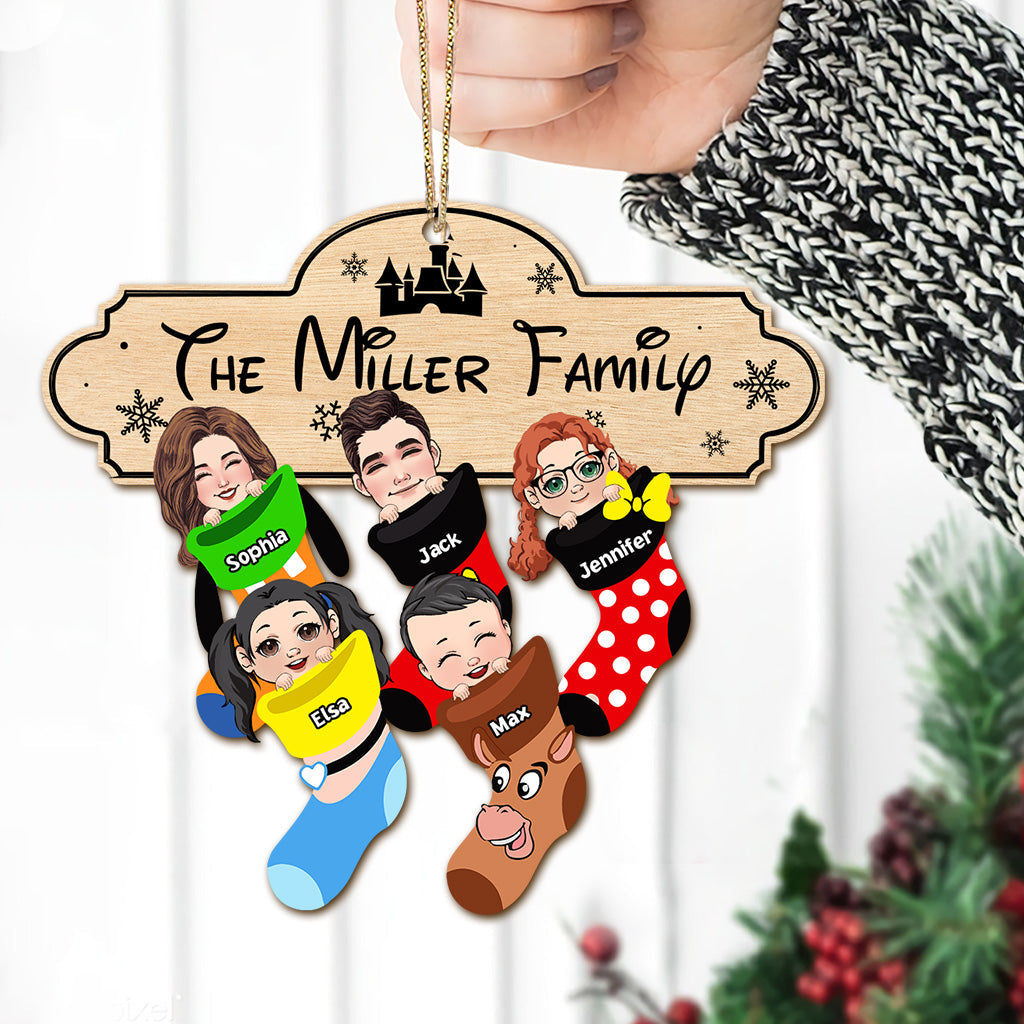 A Magical Christmas - Personalized Mouse Ornament