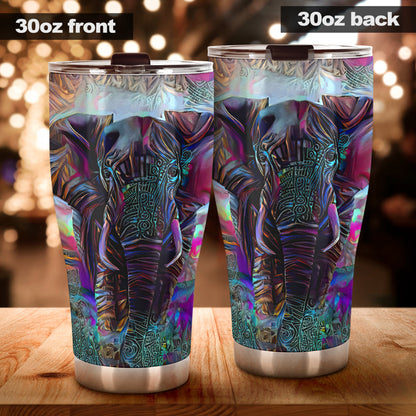 Elephant Mandala Elephant Tumbler 0622