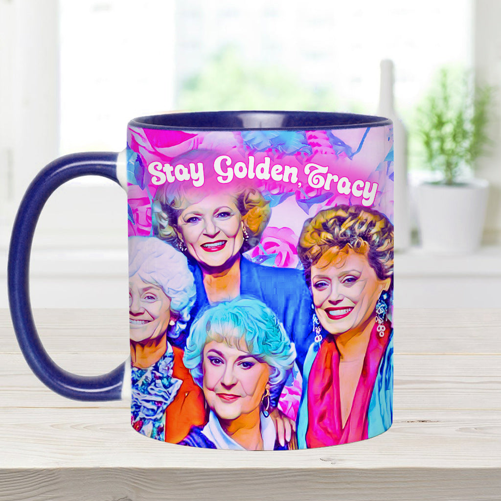 Stay Golden - Personalized Accent Mug